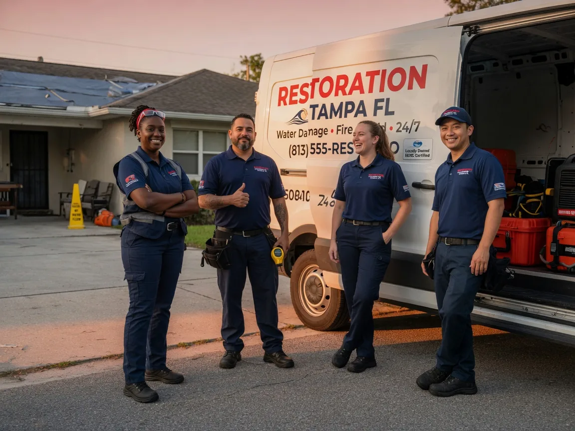 Water Damage Restoration company in Anita, PA